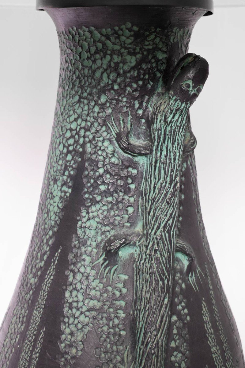 Zoomorphic Lizard Lamp, 1970s.-photo-4