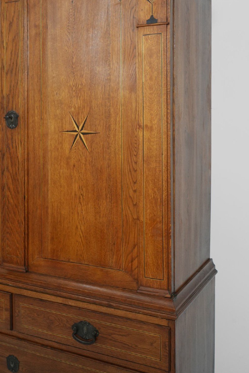 Swedish Wooden Cabinet Cupboard, 1920s.-photo-3