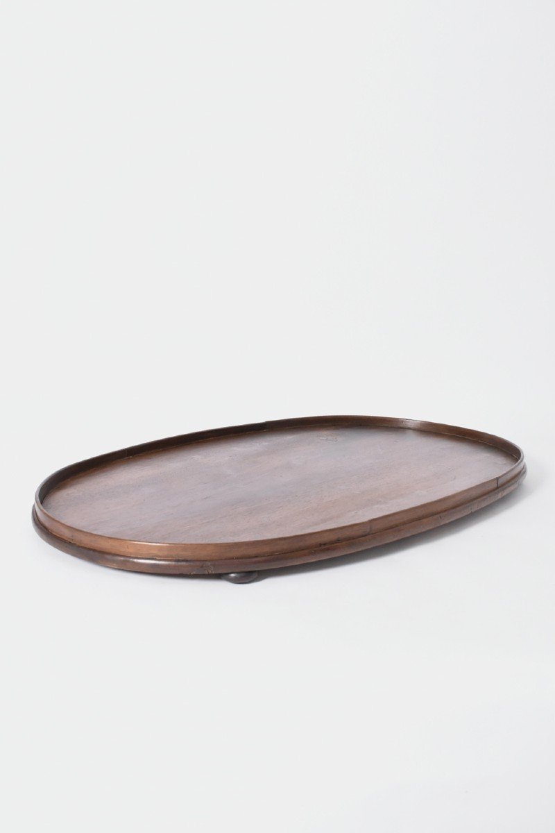 Oval Wooden Tray, 1900s.