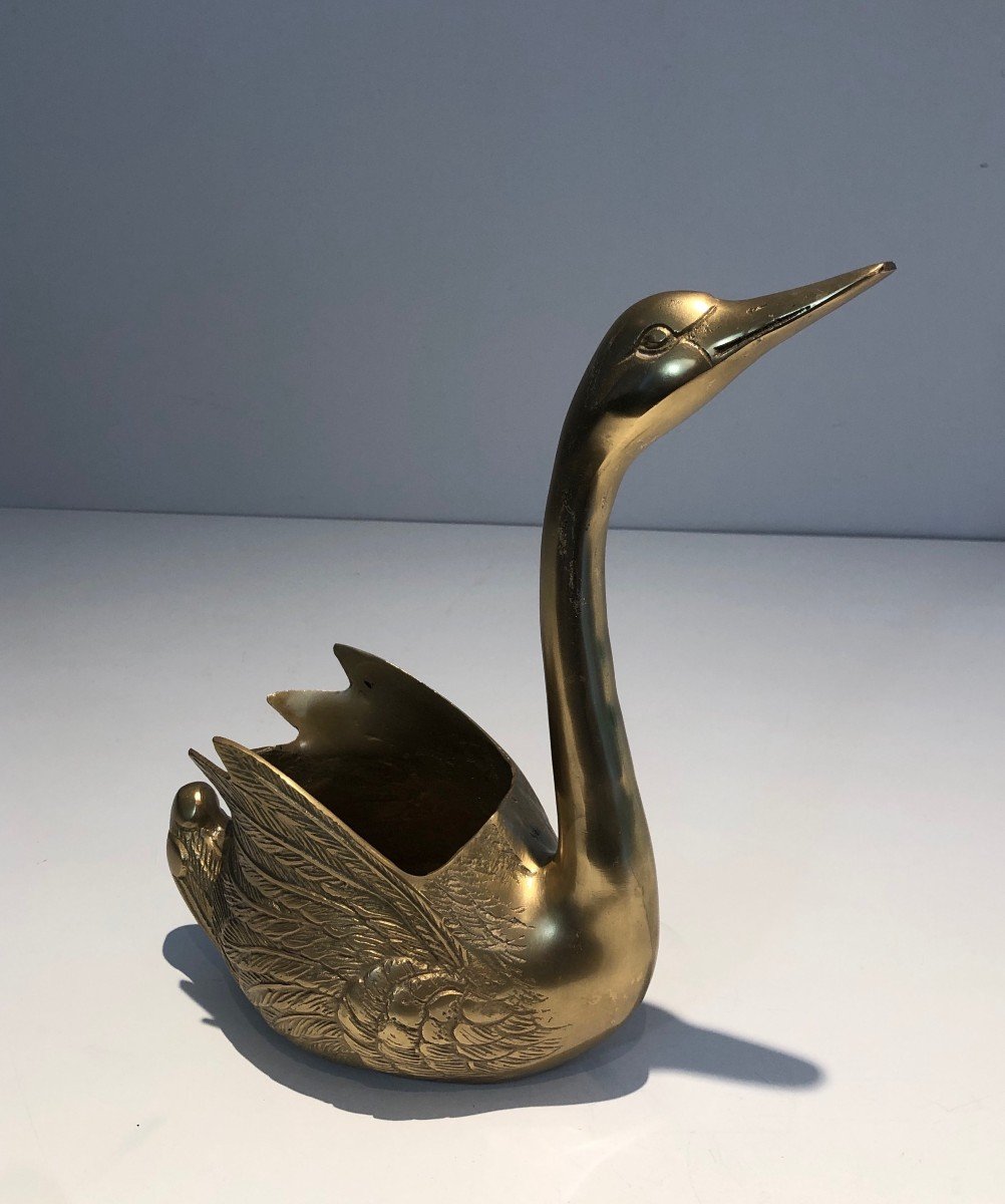 Proantic: Brass Swan Vide-poche