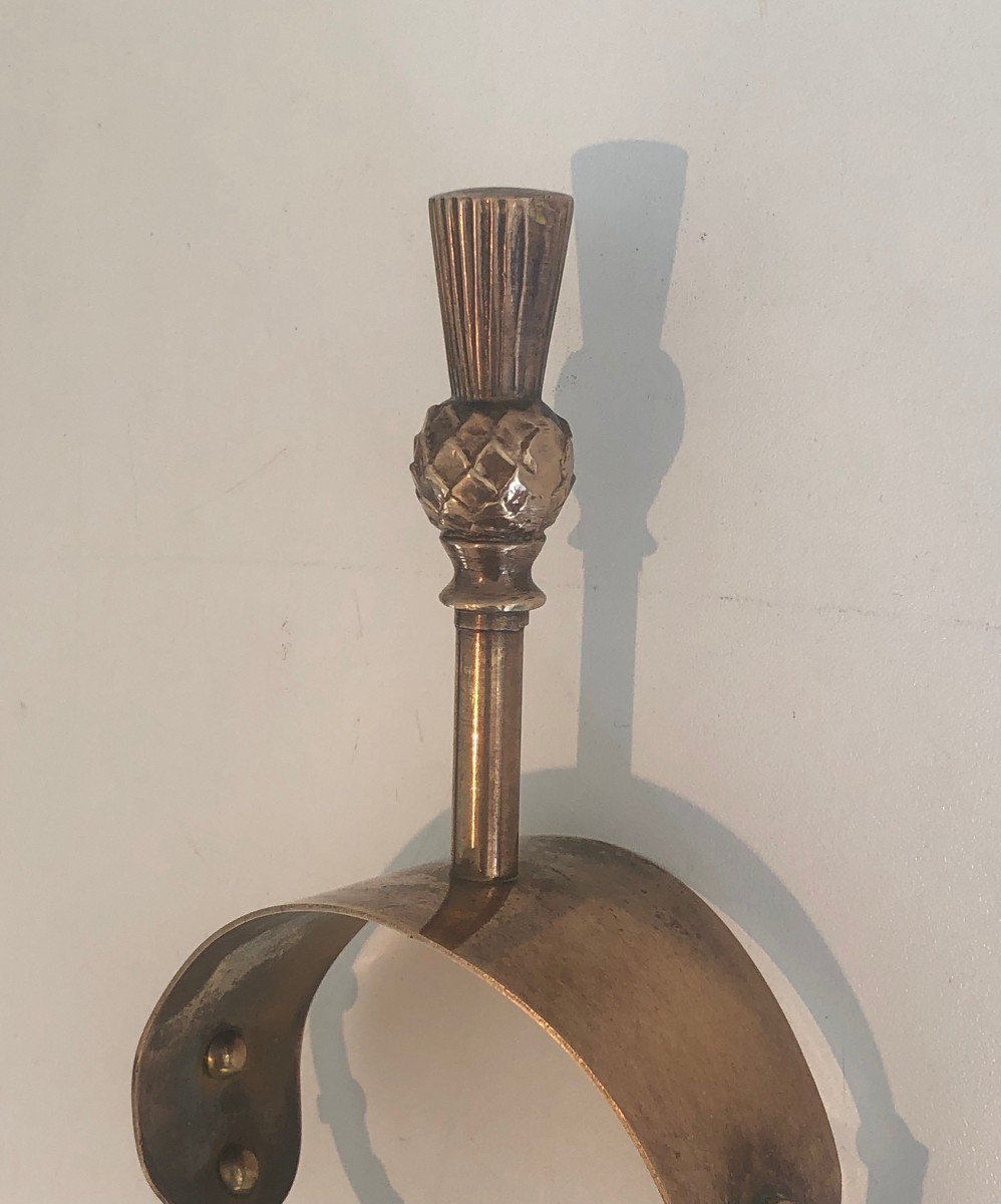 Pineapple Brass Fireplace Tools-photo-3