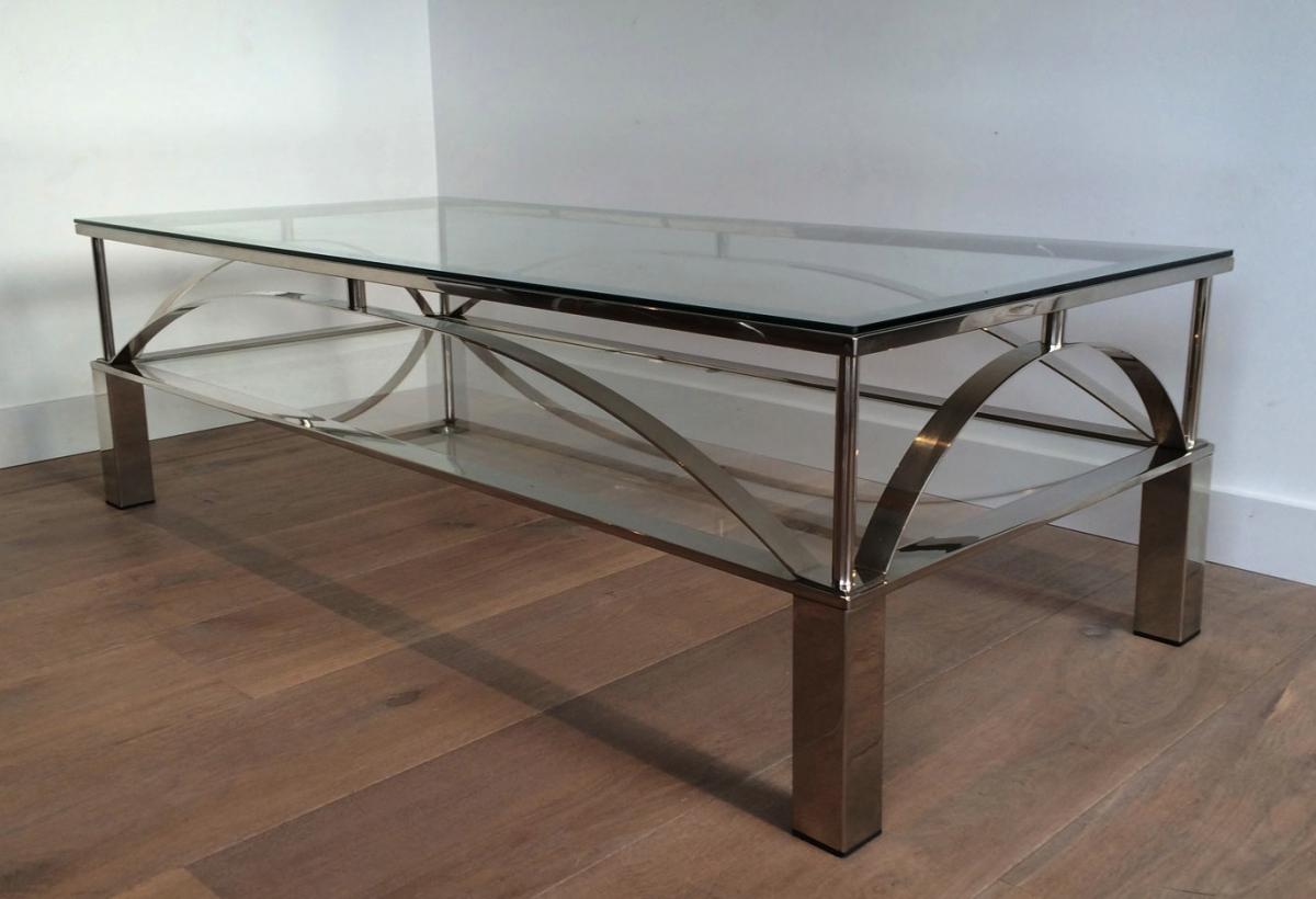 Bass Chrome Table. Around 1960-photo-4