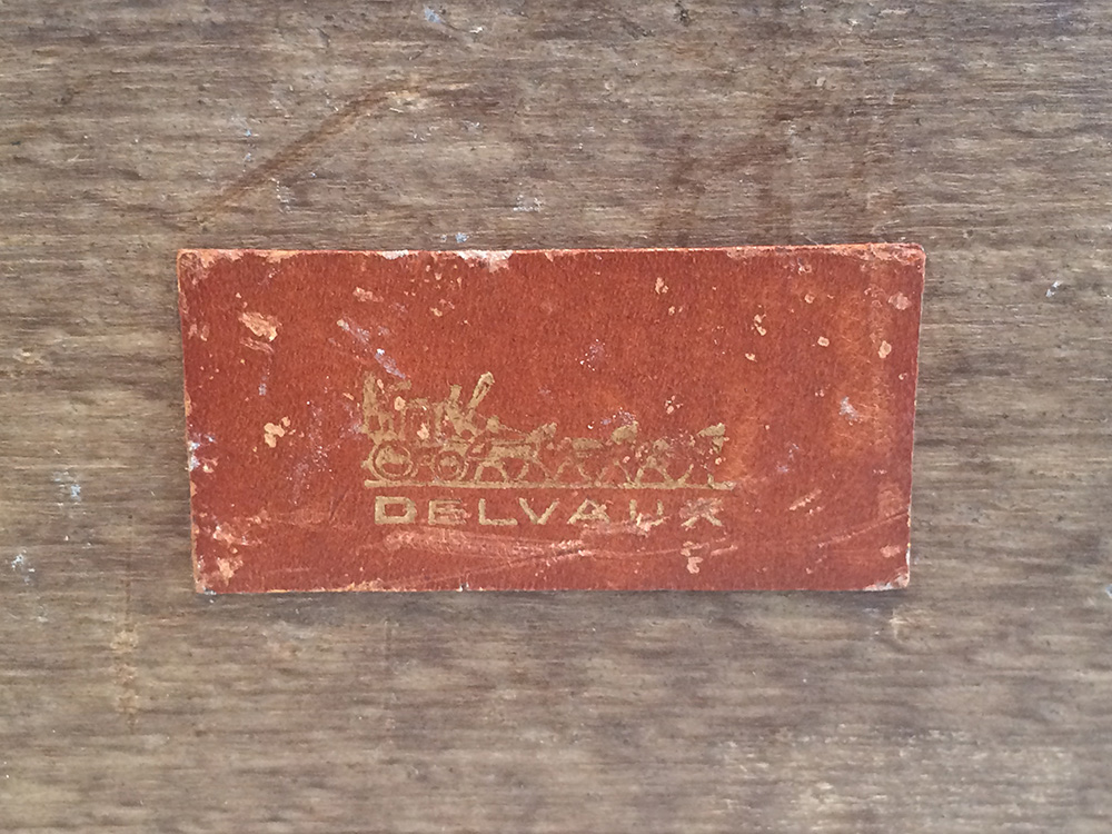 Delvaux (signed). Leather Bottle Holder. Belgium. Around 1970.-photo-4