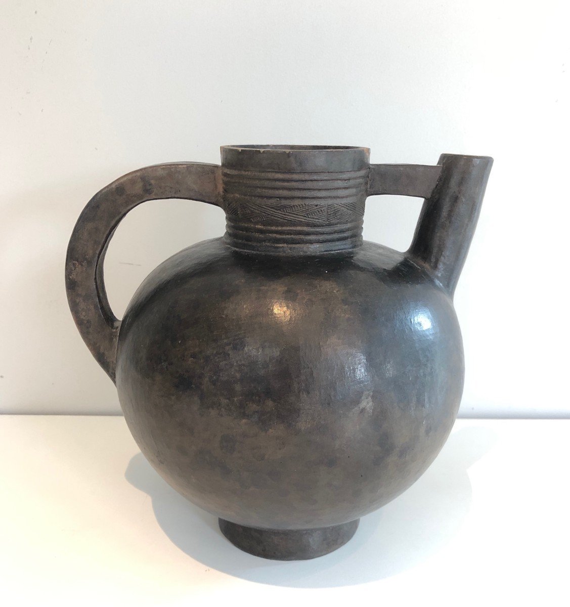 Vase En Terre-cuite Vernissée. Vers 1950