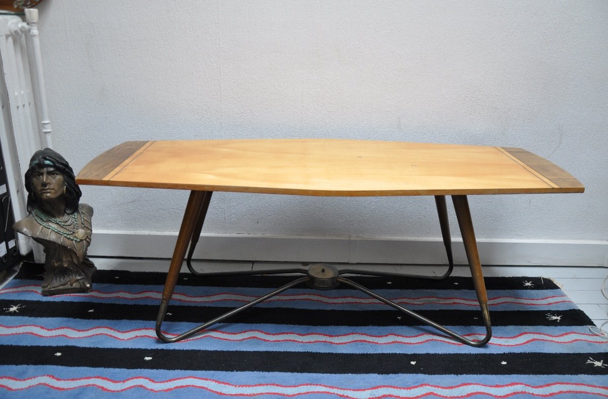 Danish Coffee Table  With Stamped  Mark  Jese Mobel 3161-photo-6