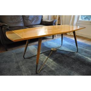Danish Coffee Table  With Stamped  Mark  Jese Mobel 3161