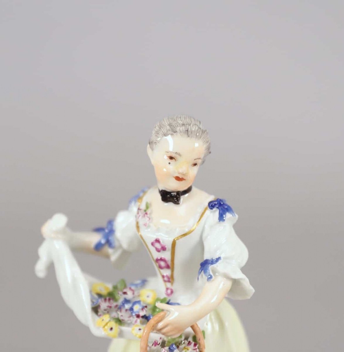 Statuette en porcelaine de Meissen-photo-3