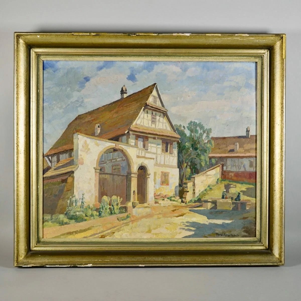 René Allenbach- Maison alsacienne