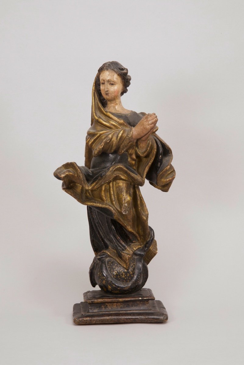 Sculpture Of The Virgin, 18th Century