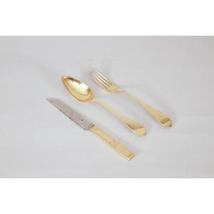 Strasbourg Silver-glit Cutlery