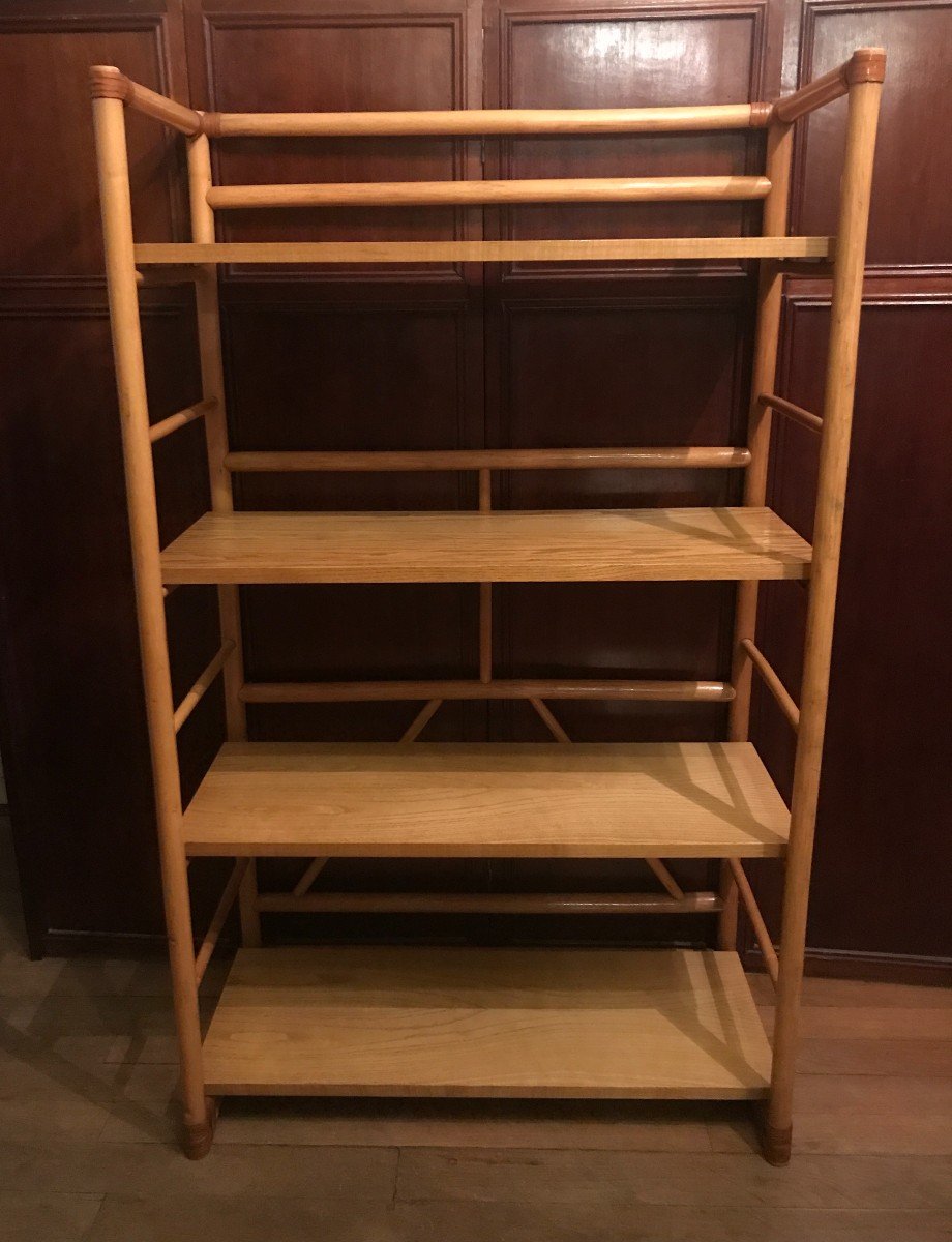 Bamboo Library Shelf Year 1970