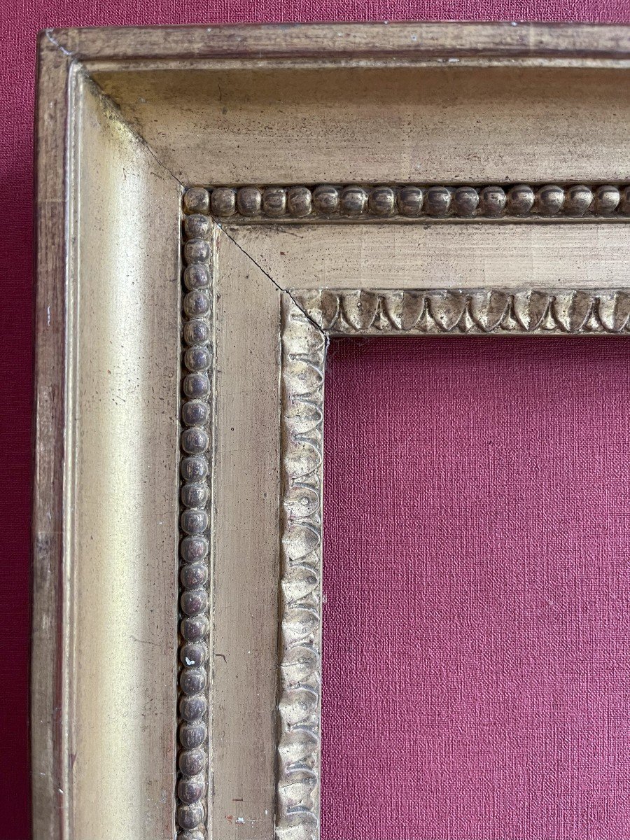 Gilded Wood Frame, Louis XVI Period, 18th Century-photo-3