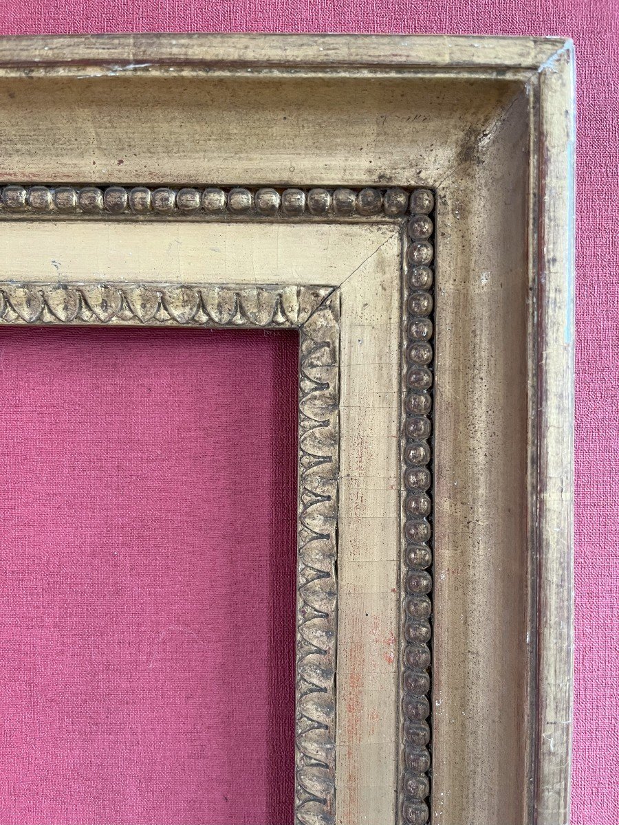 Gilded Wood Frame, Louis XVI Period, 18th Century-photo-4