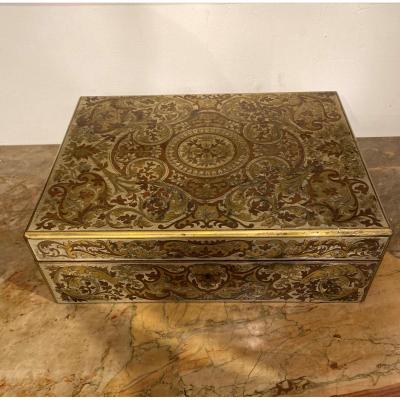 Box In Boulle Marquetry, Mid-19th Century