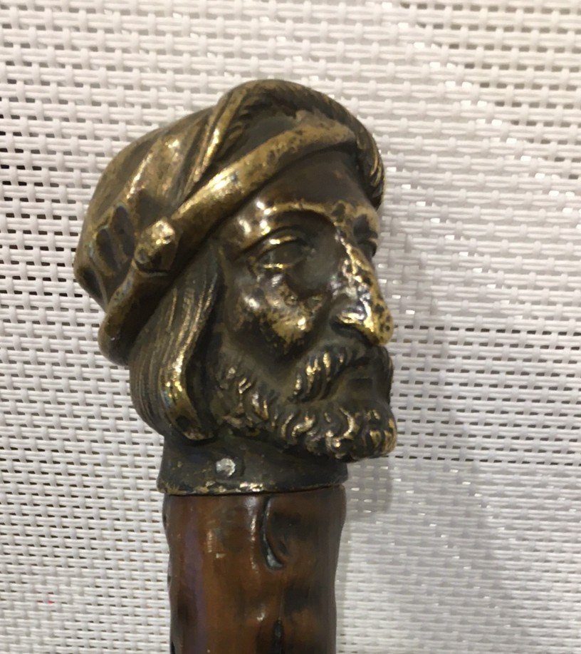 Cane XIX Bronze Head-photo-3