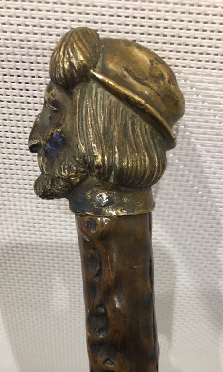 Cane XIX Bronze Head-photo-3