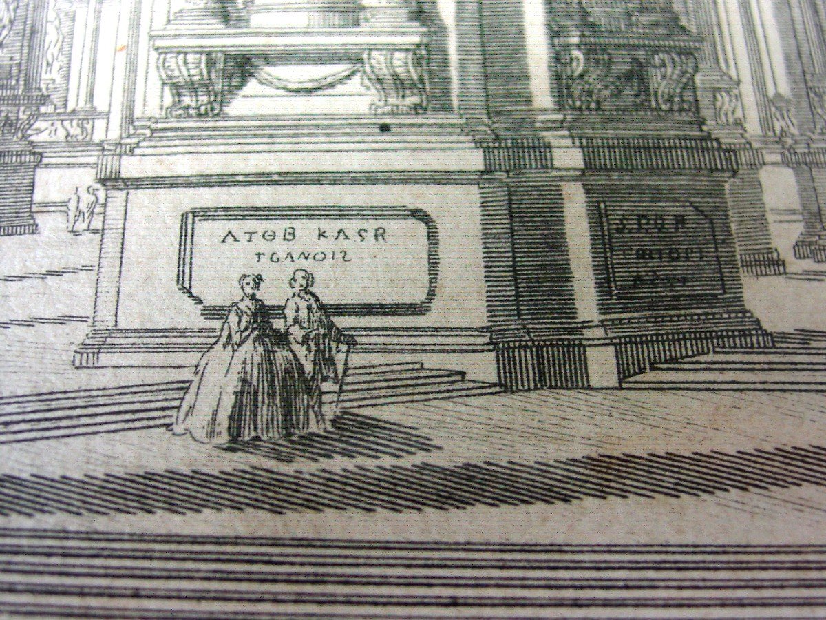 Gravure 19ème Daumont & Piranèse  -photo-6