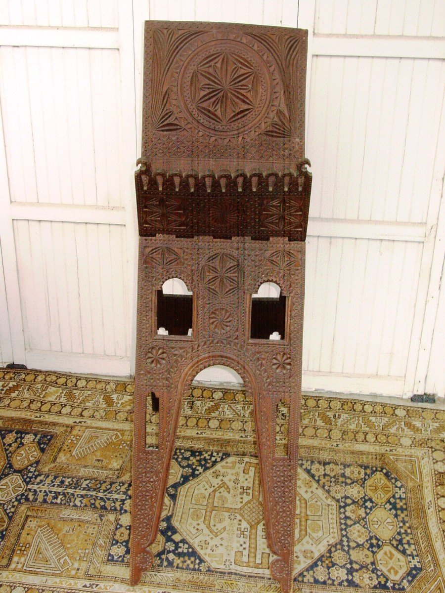 Large & High Rahle Quran Stand Lectern Circa 1920