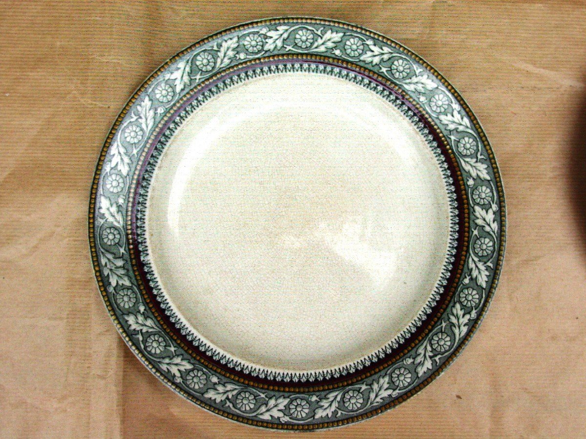 Mixture Of 6 Minton & Paris Plates-photo-3