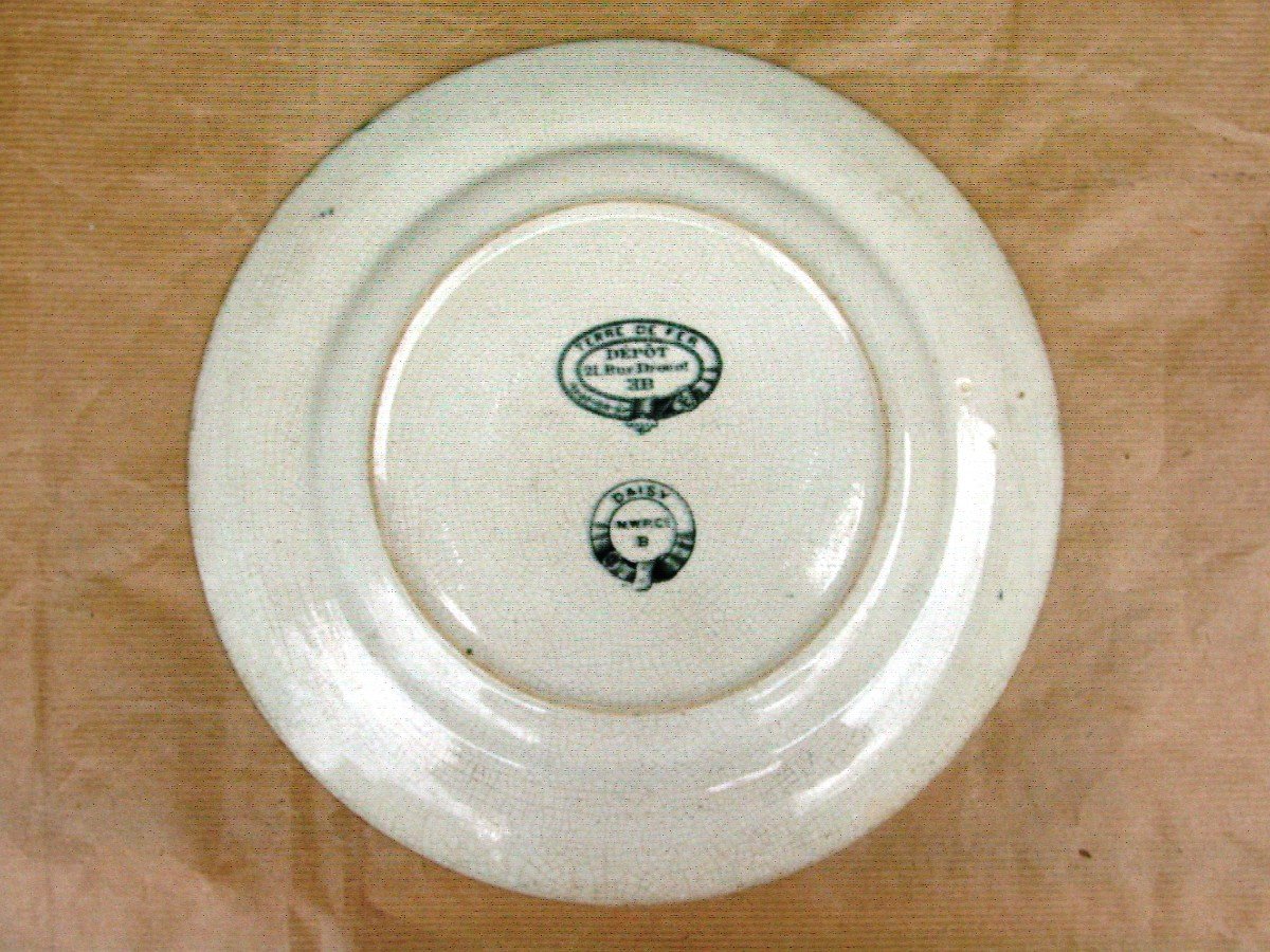 Mixture Of 6 Minton & Paris Plates-photo-4