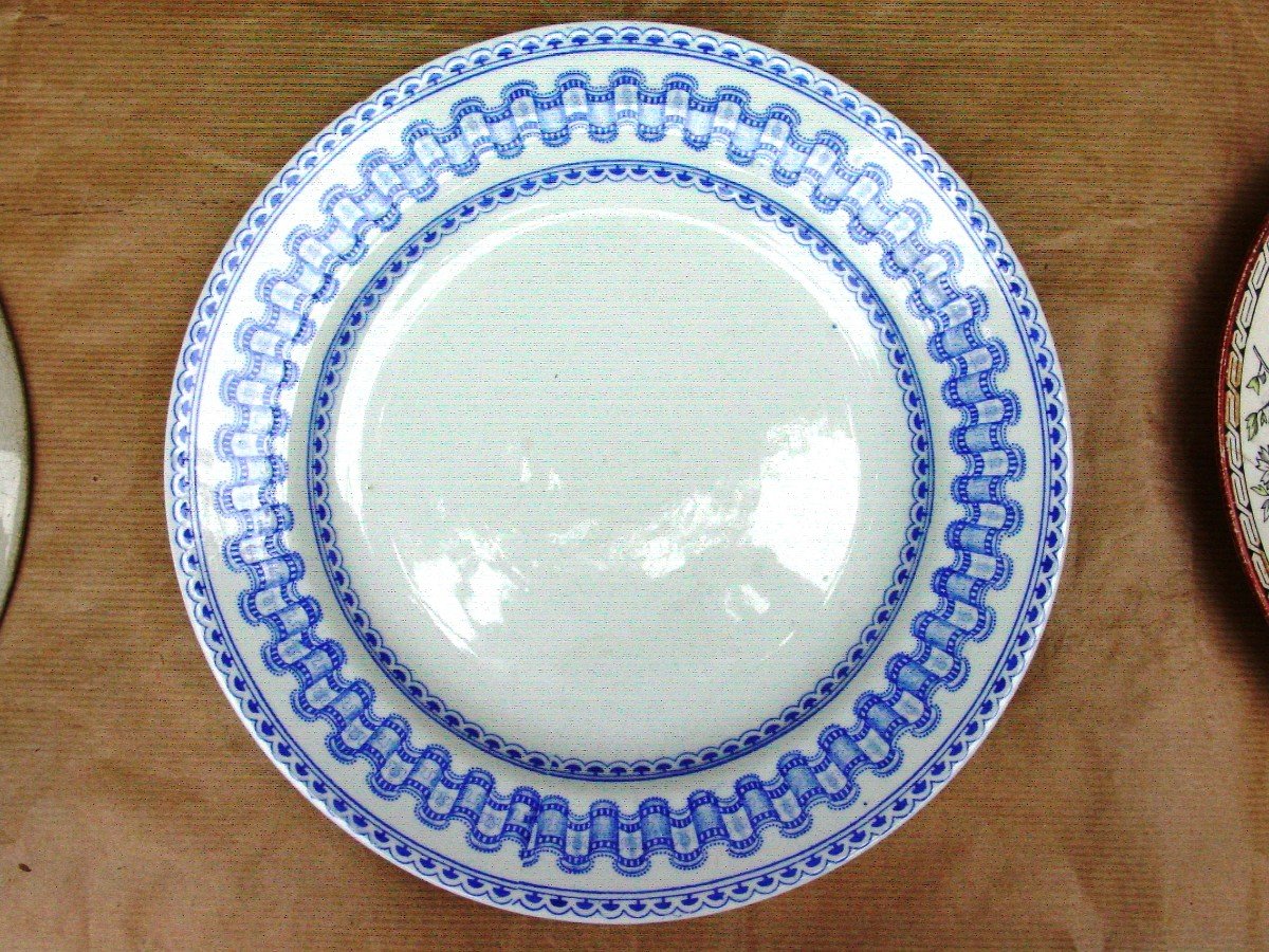 Pêle-mêle  6 Assiettes Minton & Paris-photo-1