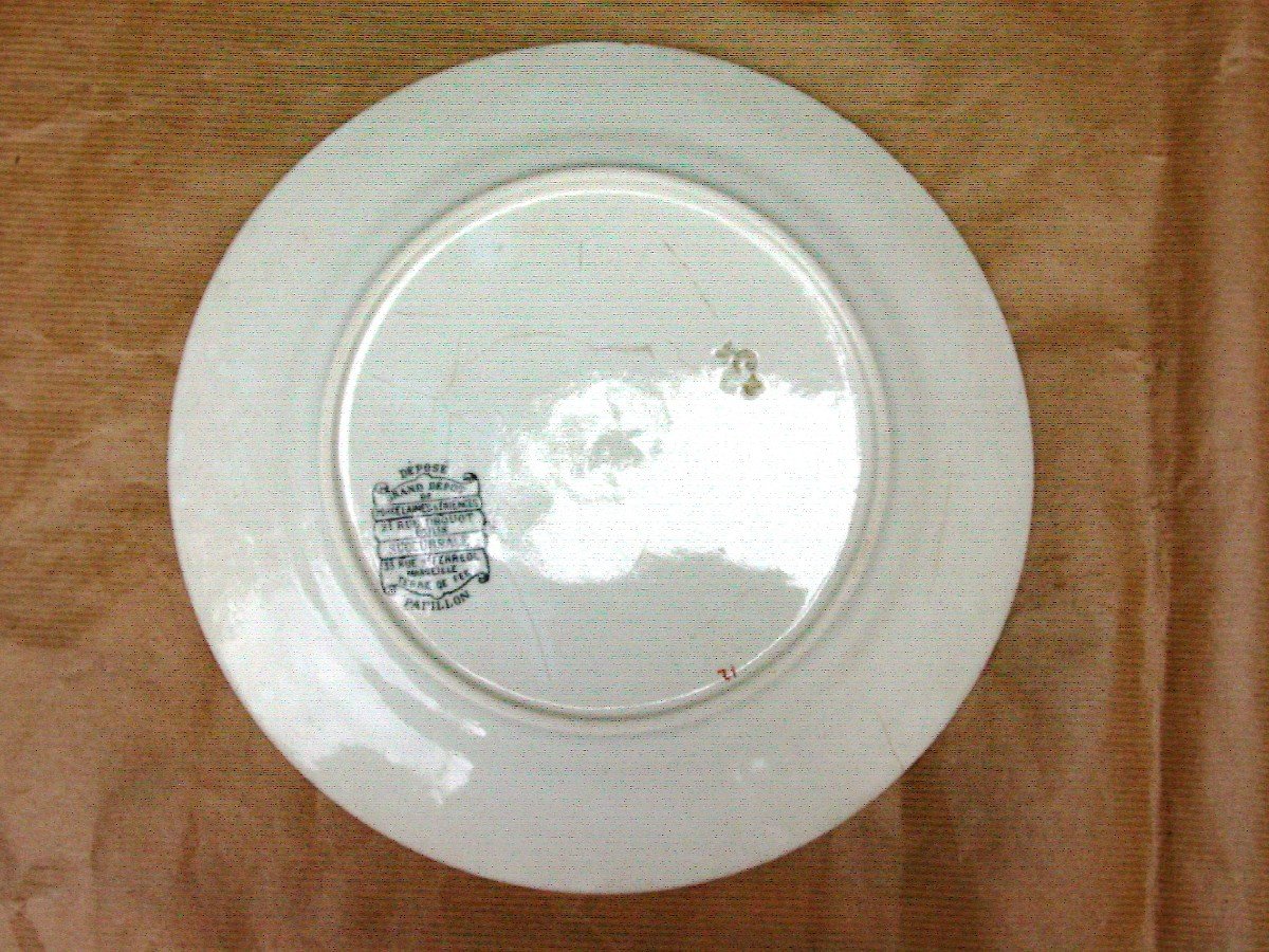 Mixture Of 6 Minton & Paris Plates-photo-4