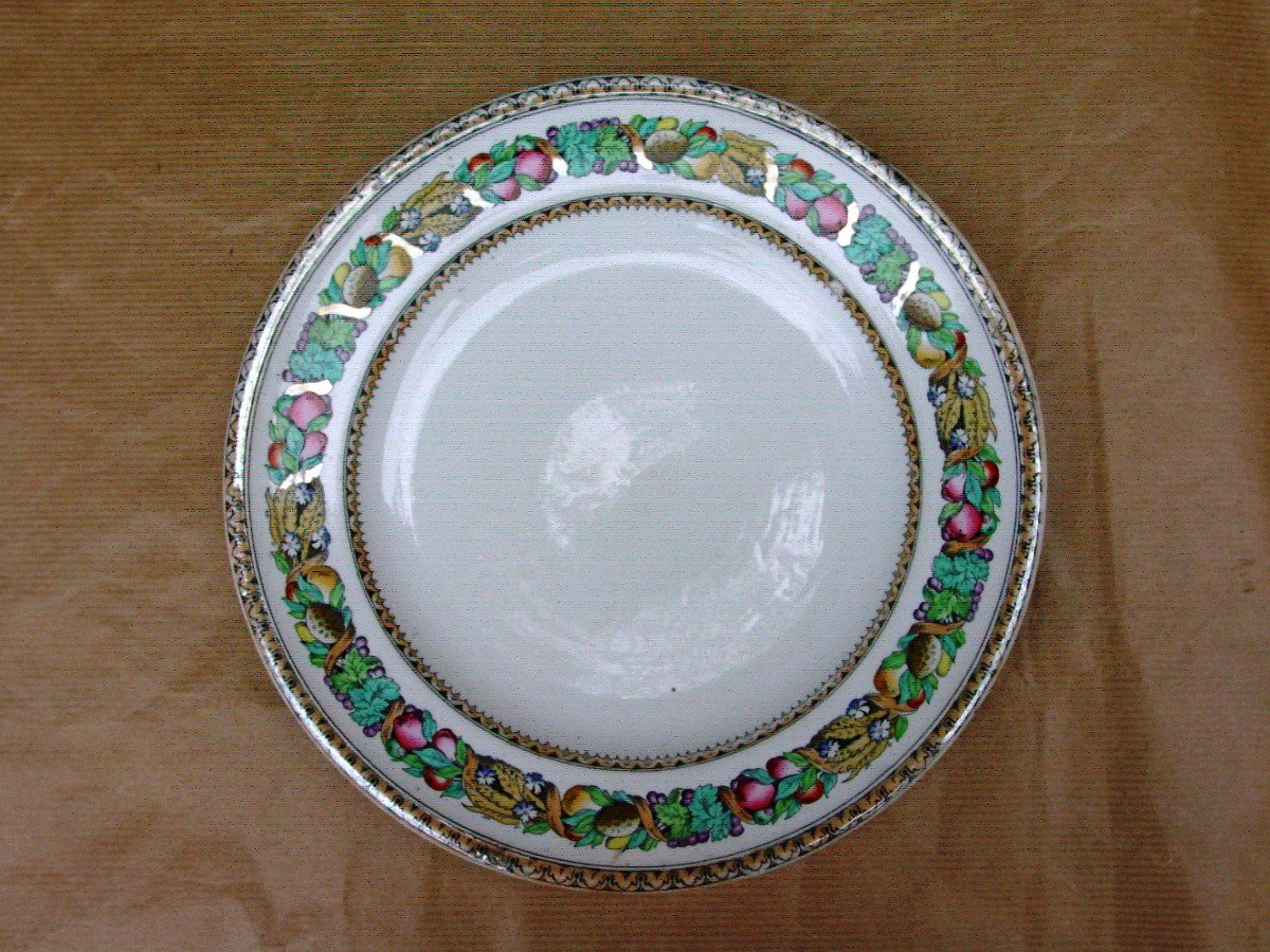 Mixture Of 6 Minton & Paris Plates-photo-5