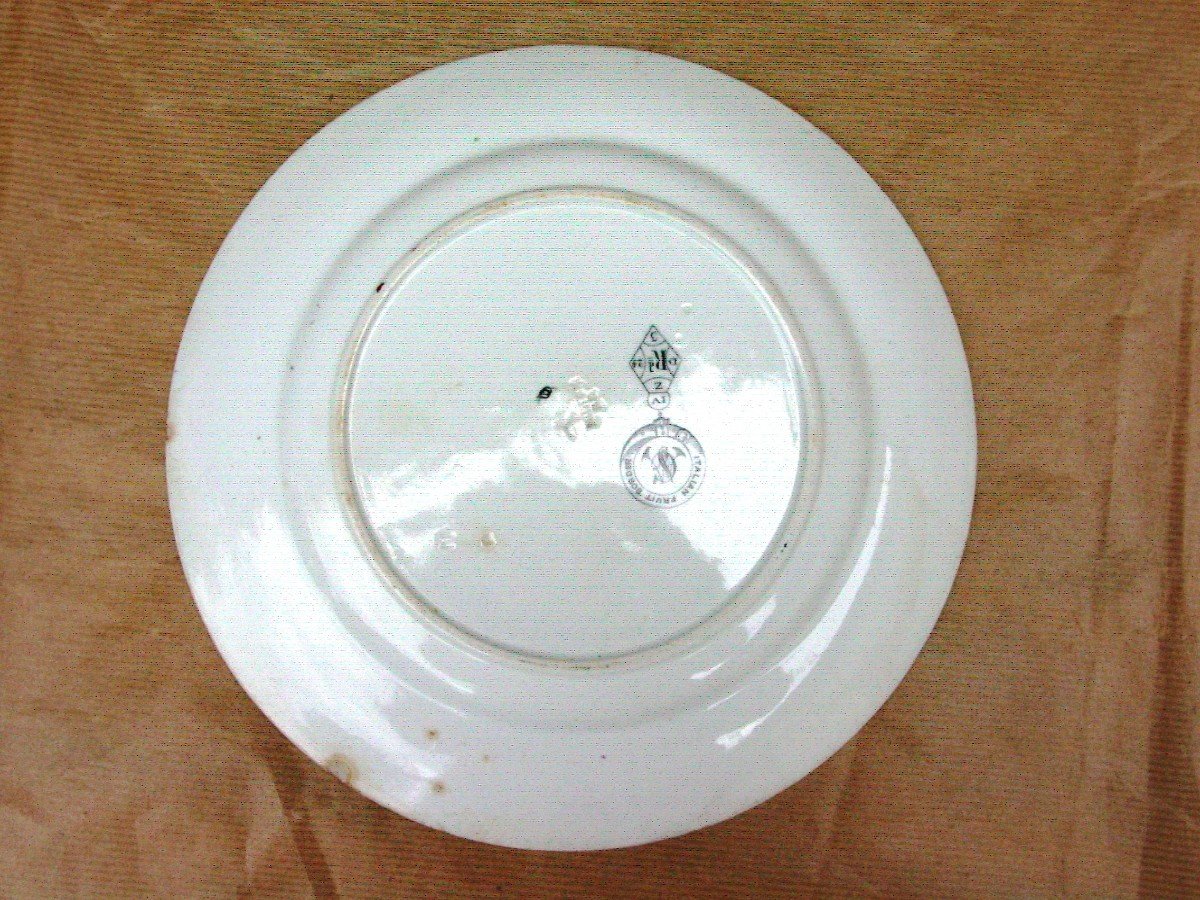 Mixture Of 6 Minton & Paris Plates-photo-6