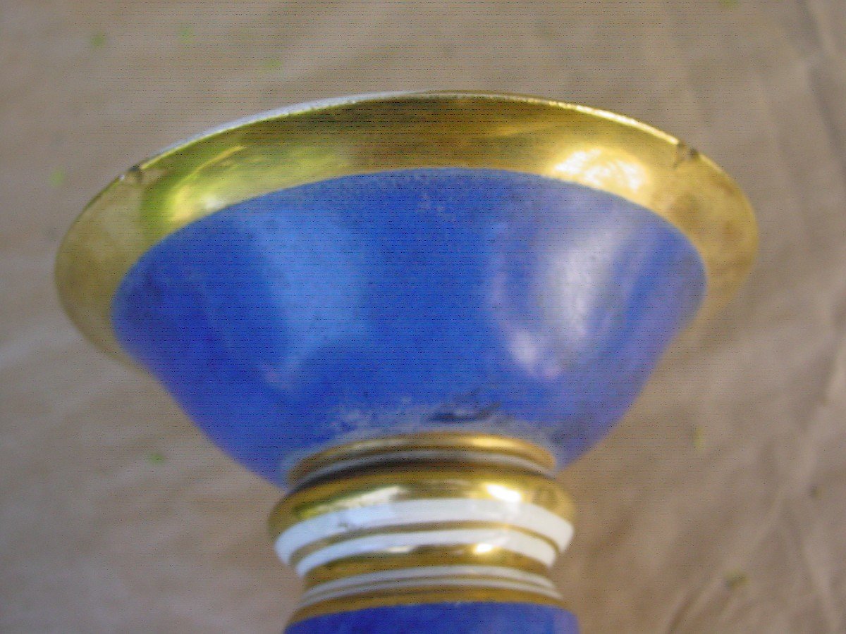 Coupe Porcelaine Décor Néo-grec , Mariage De Raison.....-photo-5