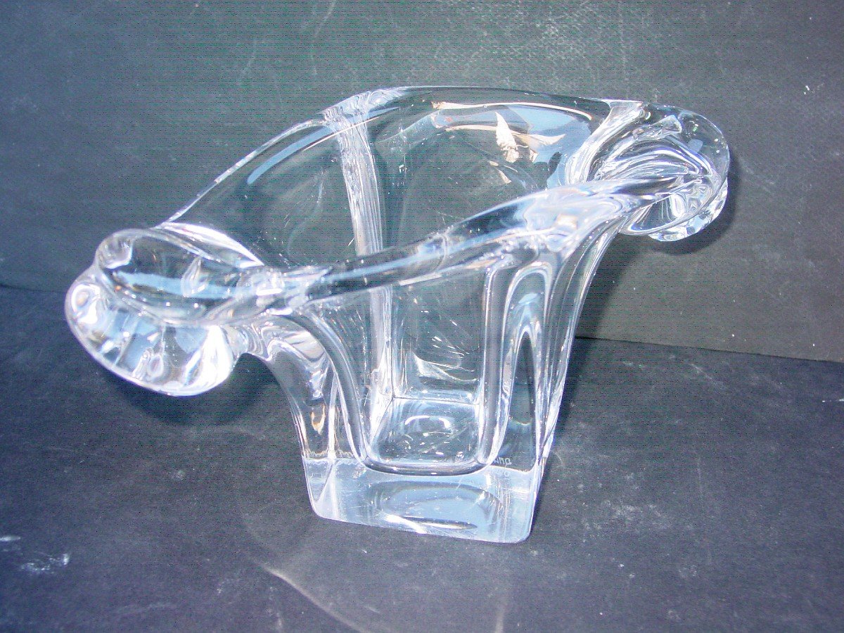 Crystal Vase From Daum In Nancy-photo-3