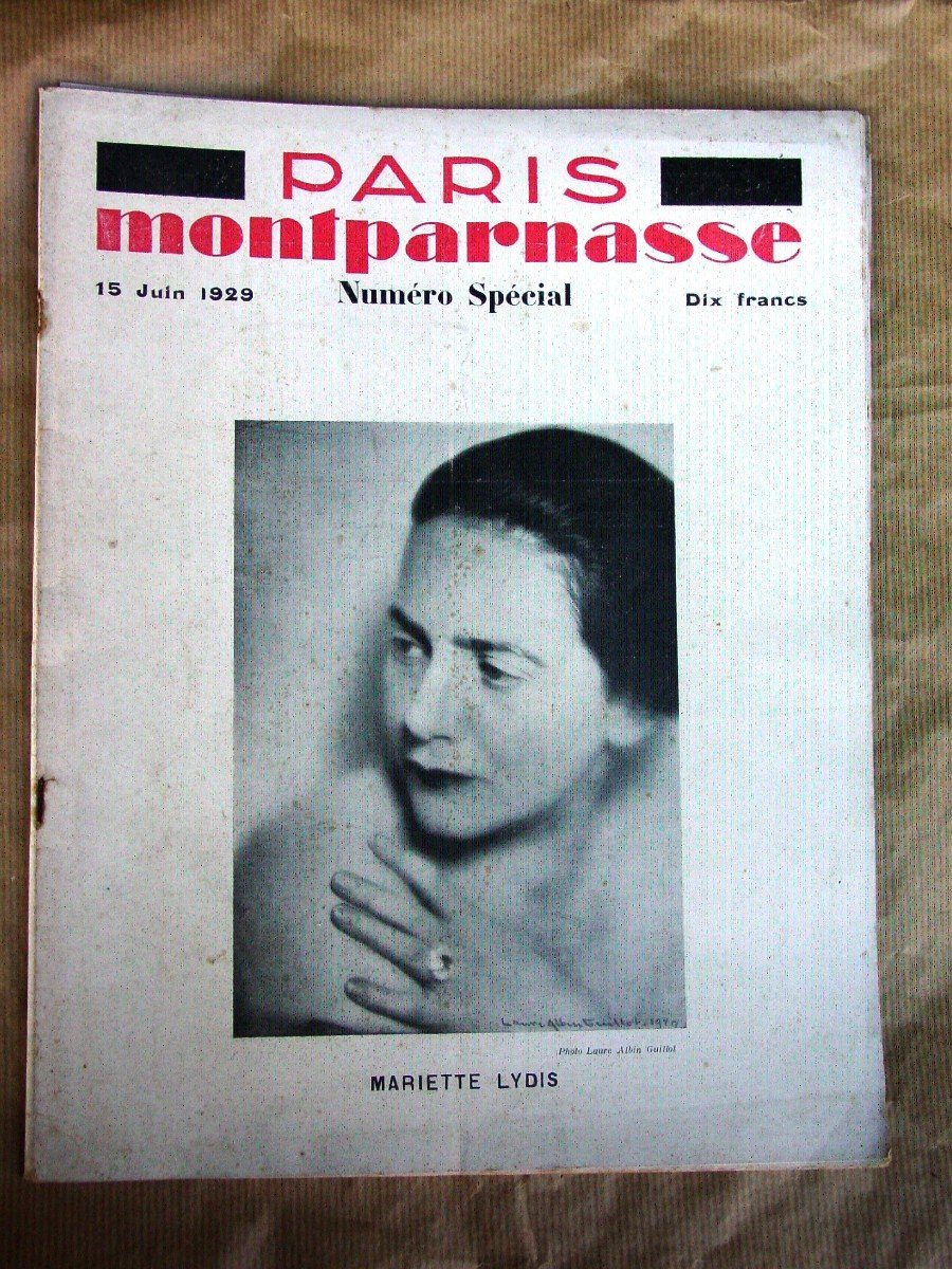 Paris-montparnasse Review June 1929 Mr. Lydis A. Calder