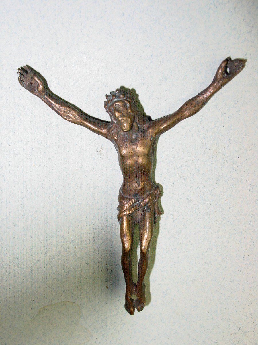 3 Christ En Bronze & Cuivre  -photo-2