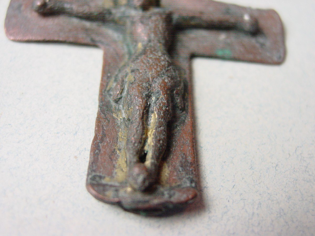 3 Christ En Bronze & Cuivre  -photo-4