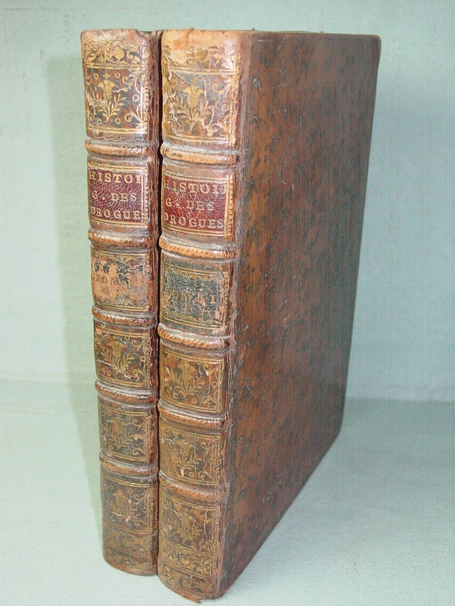 1735 General History Of Drugs By Pomet Chez Ganeau