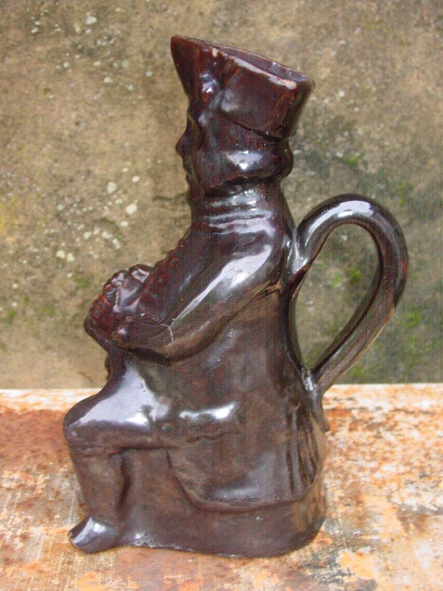 Pot, Jacquot Pitcher In Glazed Earthenware -photo-2