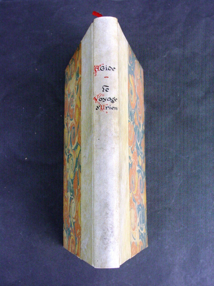 74/81 André Gide: "le Voyage d'Urien" By Emile Paul On American Paper-photo-3