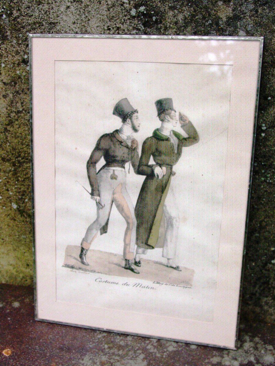 1818 Men's Fashion "morning Suit" At Martinet By Lasteyrie-photo-2