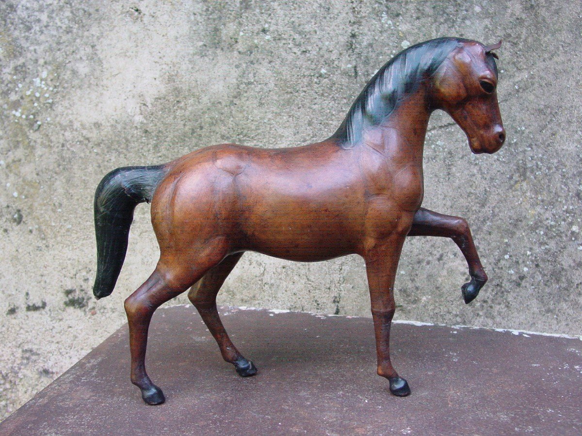 Leather Horse Around 1970 -photo-1