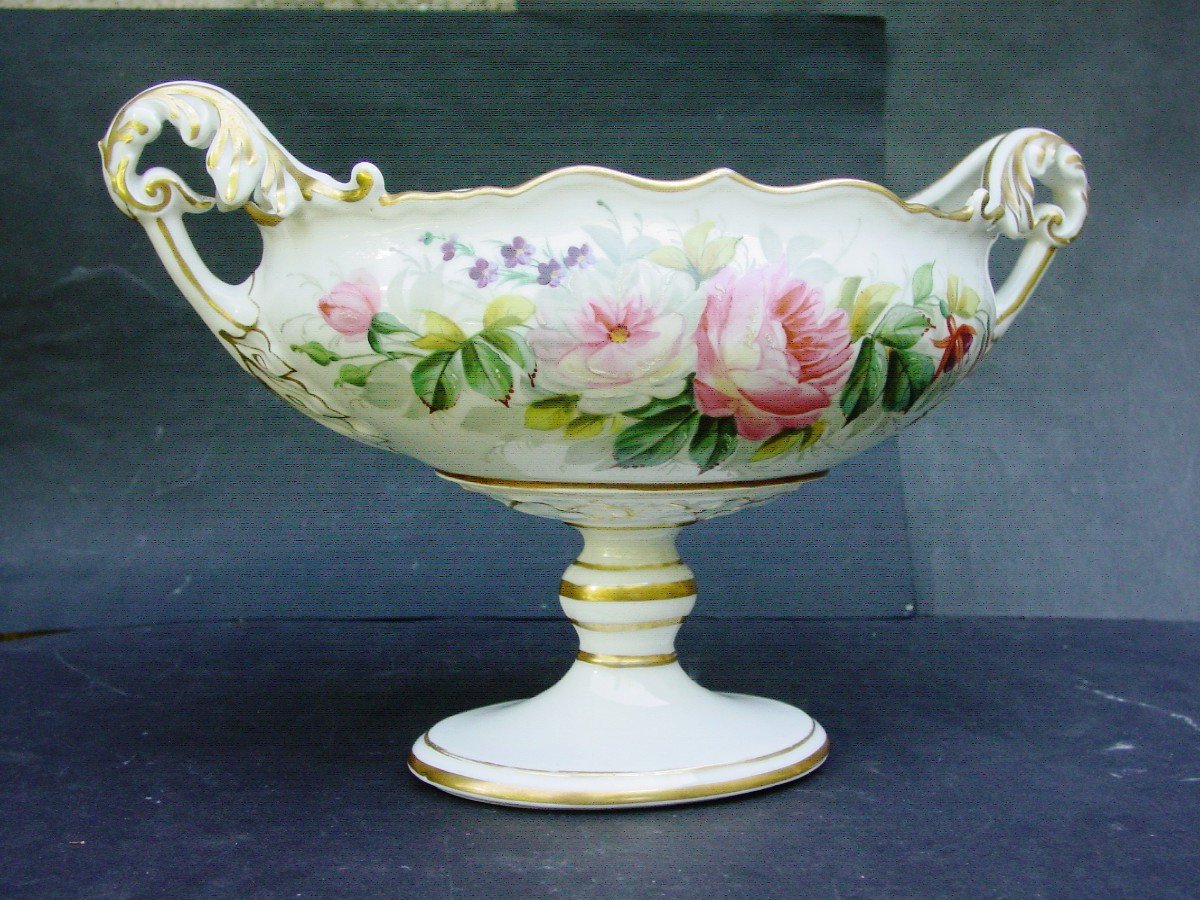 Old Paris Or Limoges Porcelain Cup