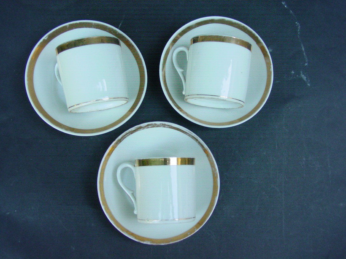 4 +3+1+1 “litron” Cups From The Early 19th Century-photo-3