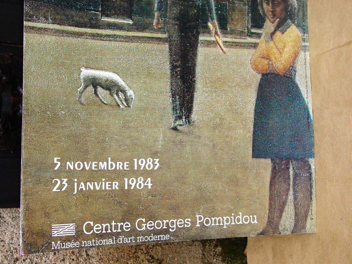 Balthus Poster 1983 Centre Pompidou-photo-4