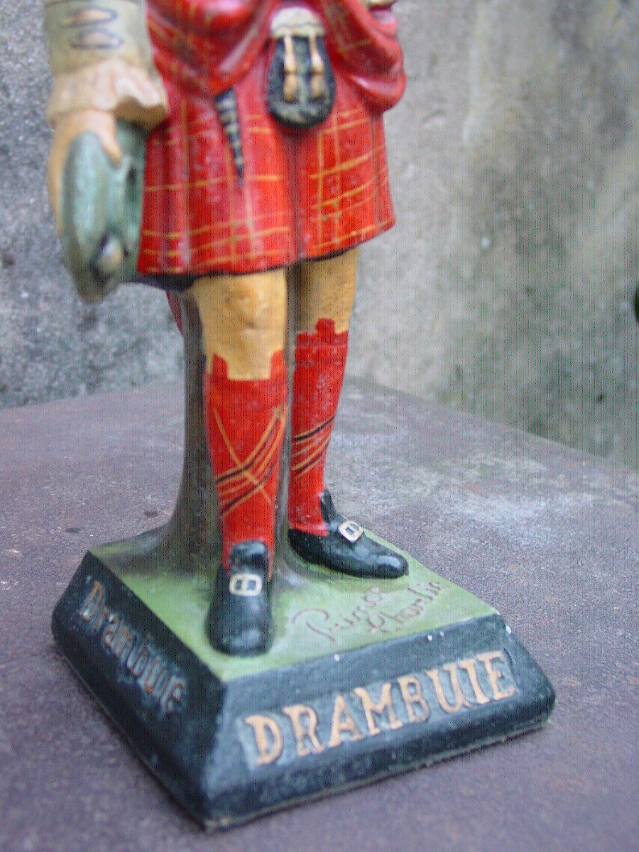 Drambuie: "prince Charlie" Papier Maché Advertising Effigy-photo-2