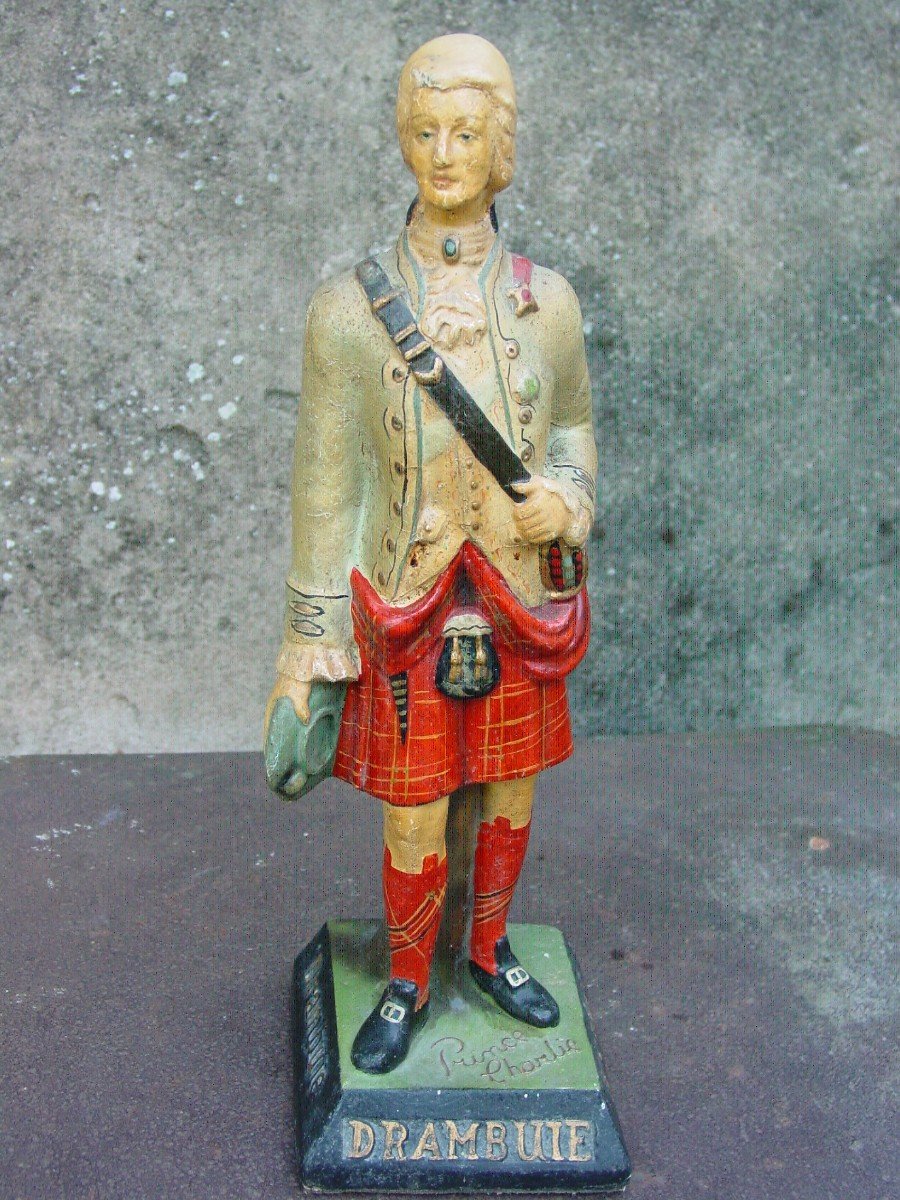 Drambuie: "prince Charlie" Papier Maché Advertising Effigy-photo-8