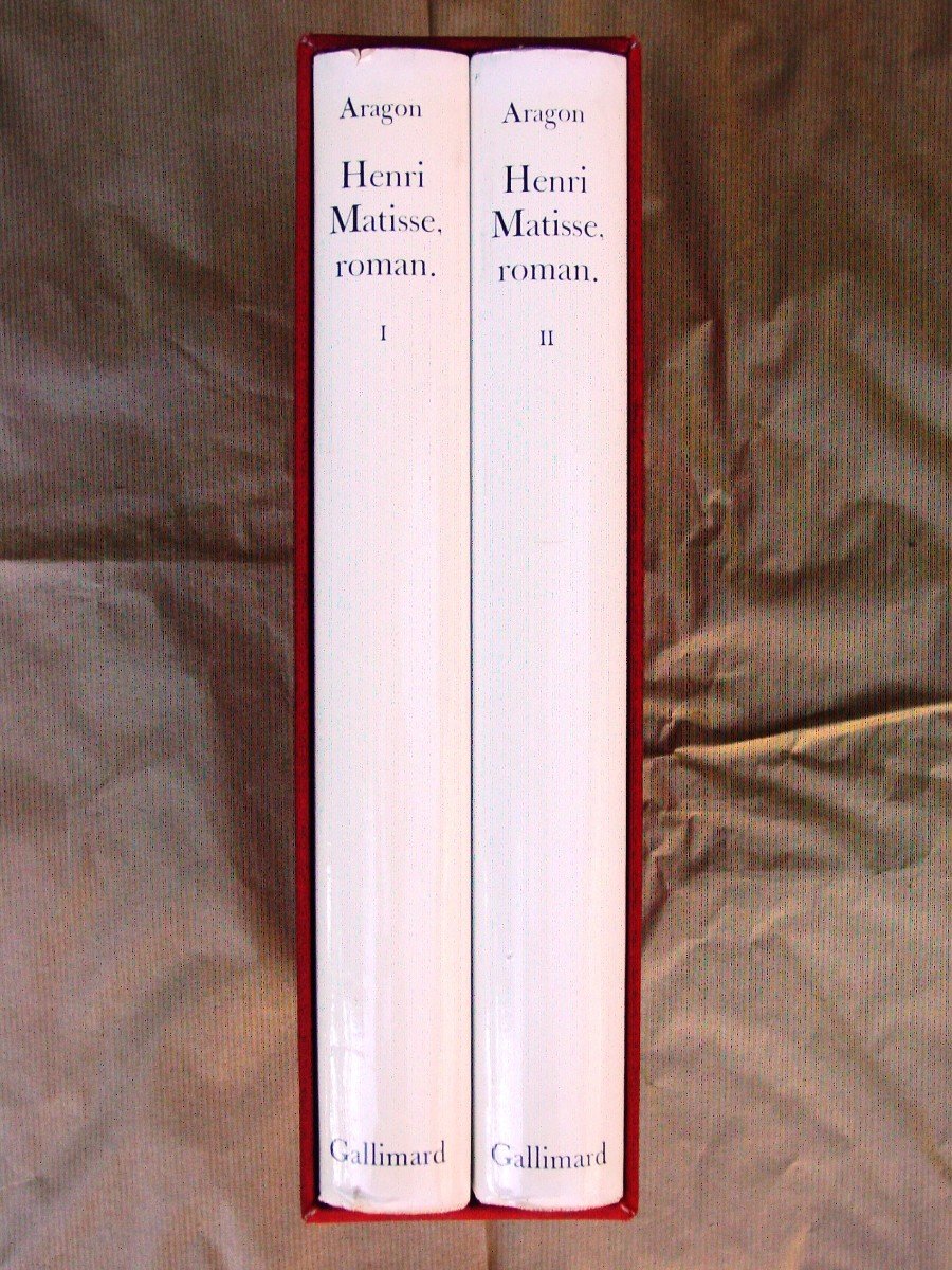 Nrf/ Henry Matisse, Novel Volume 1+2 By Aragon -photo-3