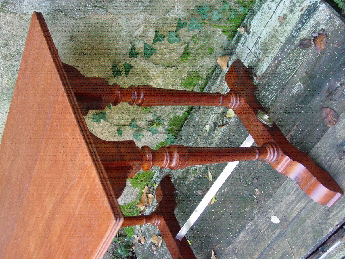 English Teak Pub Table Circa 1900 - Tavern Table - Teak-photo-2