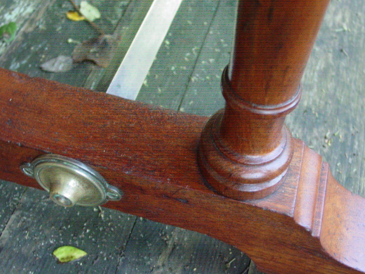 English Teak Pub Table Circa 1900 - Tavern Table - Teak-photo-8