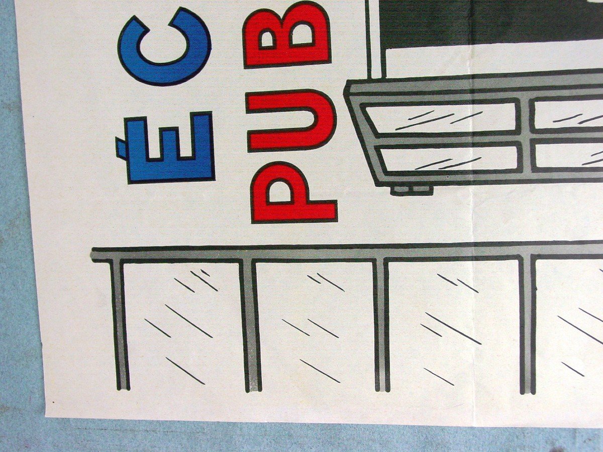 Affiche école Publique Jean Effel 1961-photo-1