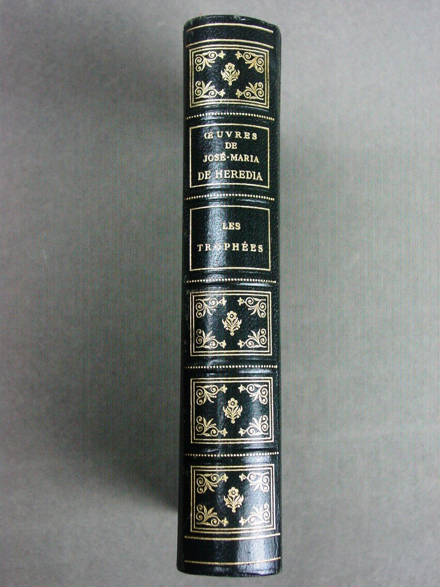 Un peu de poésie: José Maria De Hérédia  "les Trophées" Chez Lemerre Passage Choiseul  1948-photo-3