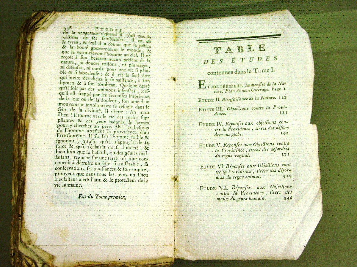 Etudes De La Nature B. De Saint Pierre 1786 -photo-4