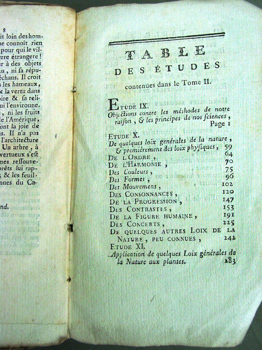 Etudes De La Nature B. De Saint Pierre 1786 -photo-2